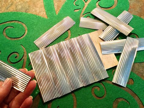 Small Corrugated Metal for Crafts 